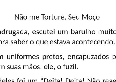Alexandra Rodrigues – Não me Torture, Seu Moço